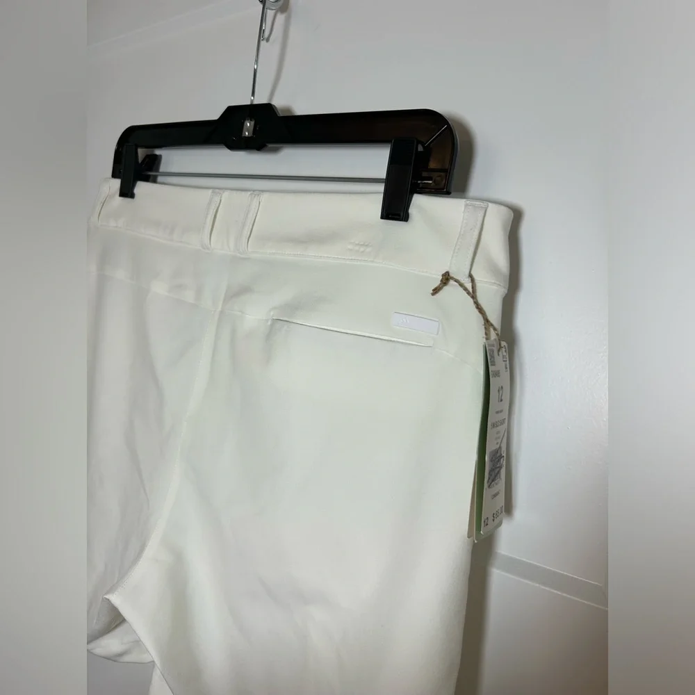 NWT Adidas white golf shorts women’s size 12 - Picture 5 of 11